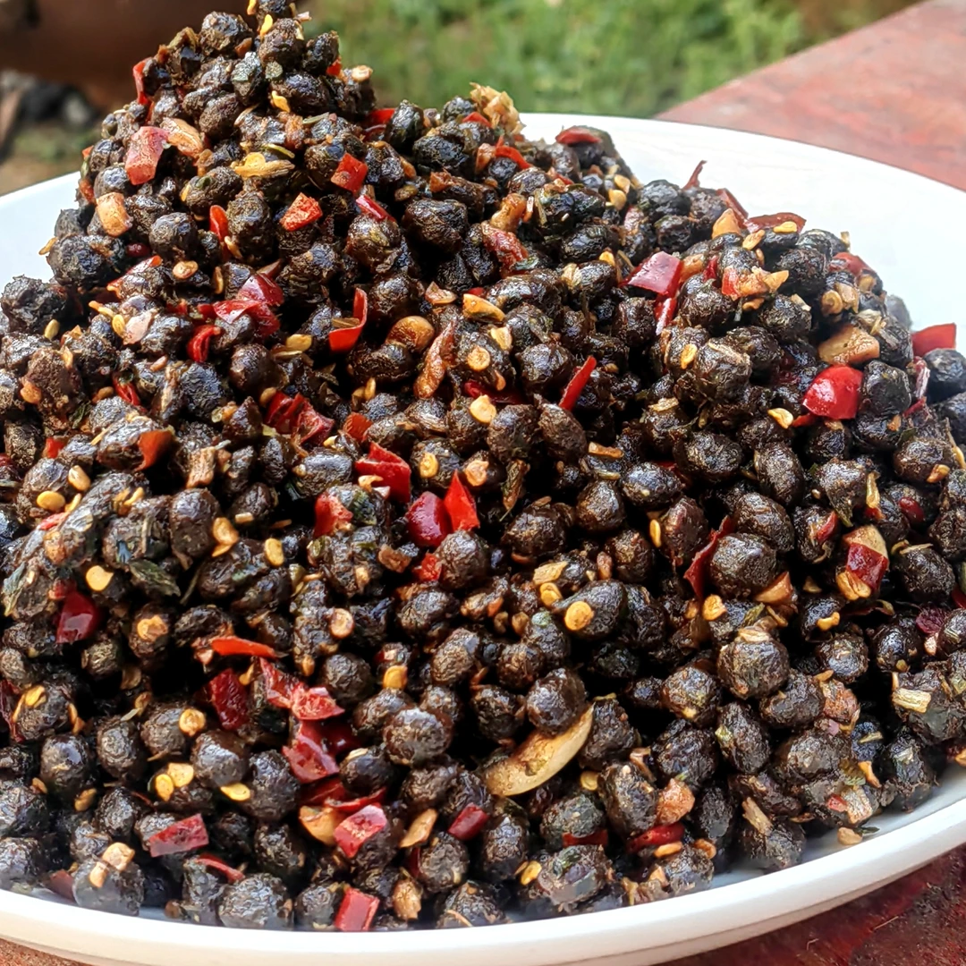 农家坛子香辣豆豉 香辣下饭菜