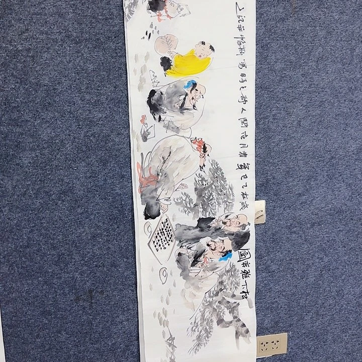 国画国画人物作品