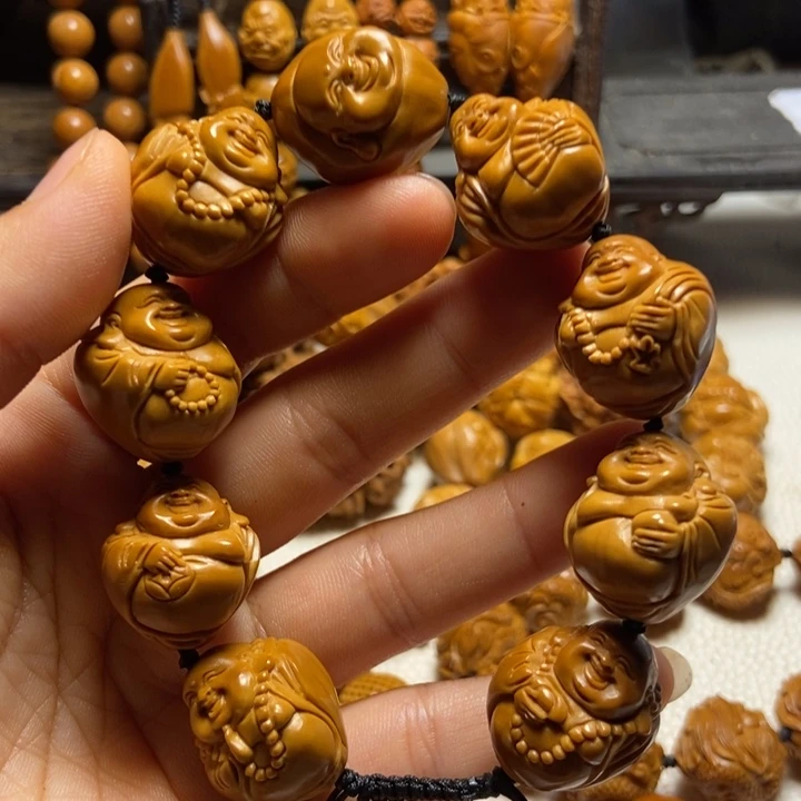 【闪购商品】橄榄核手串/手链灯泡弥勒