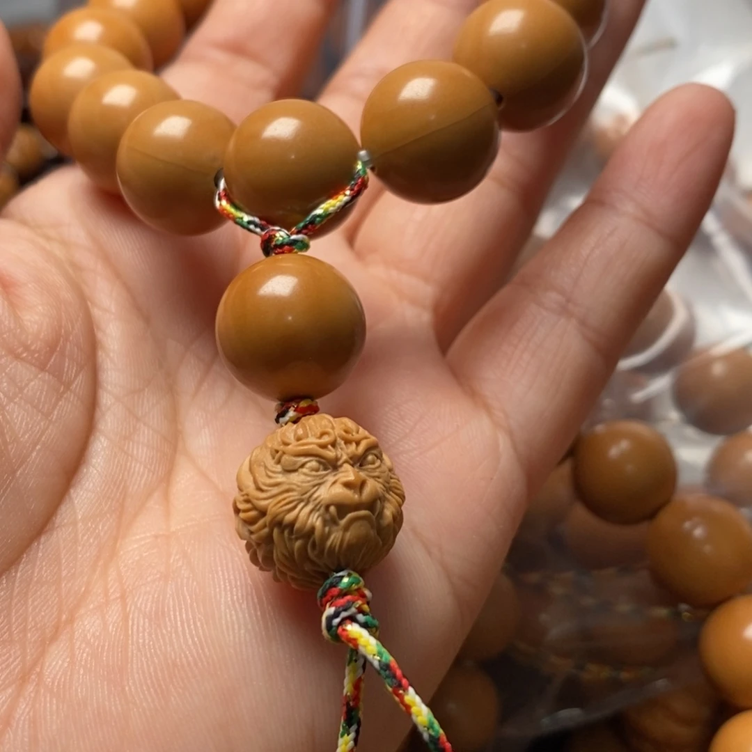 猴头核桃吊坠猴头