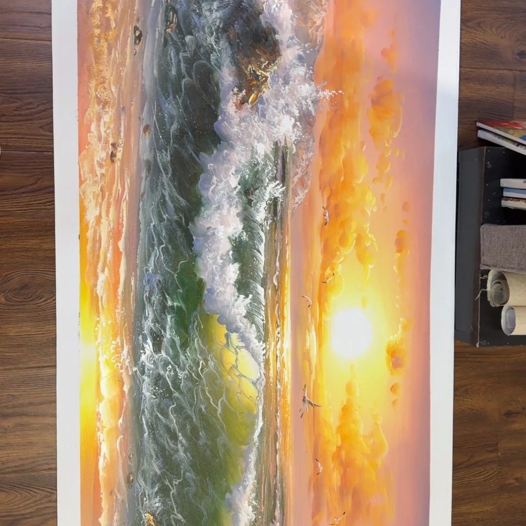 油画你在干吗呢我