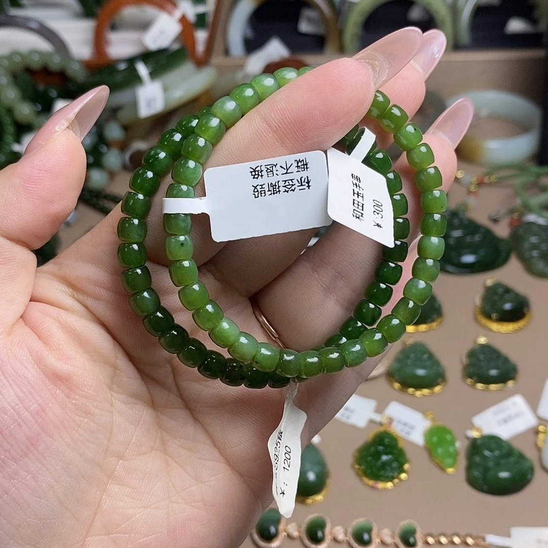 手链未镶嵌和田玉多样性发货，拍一发一