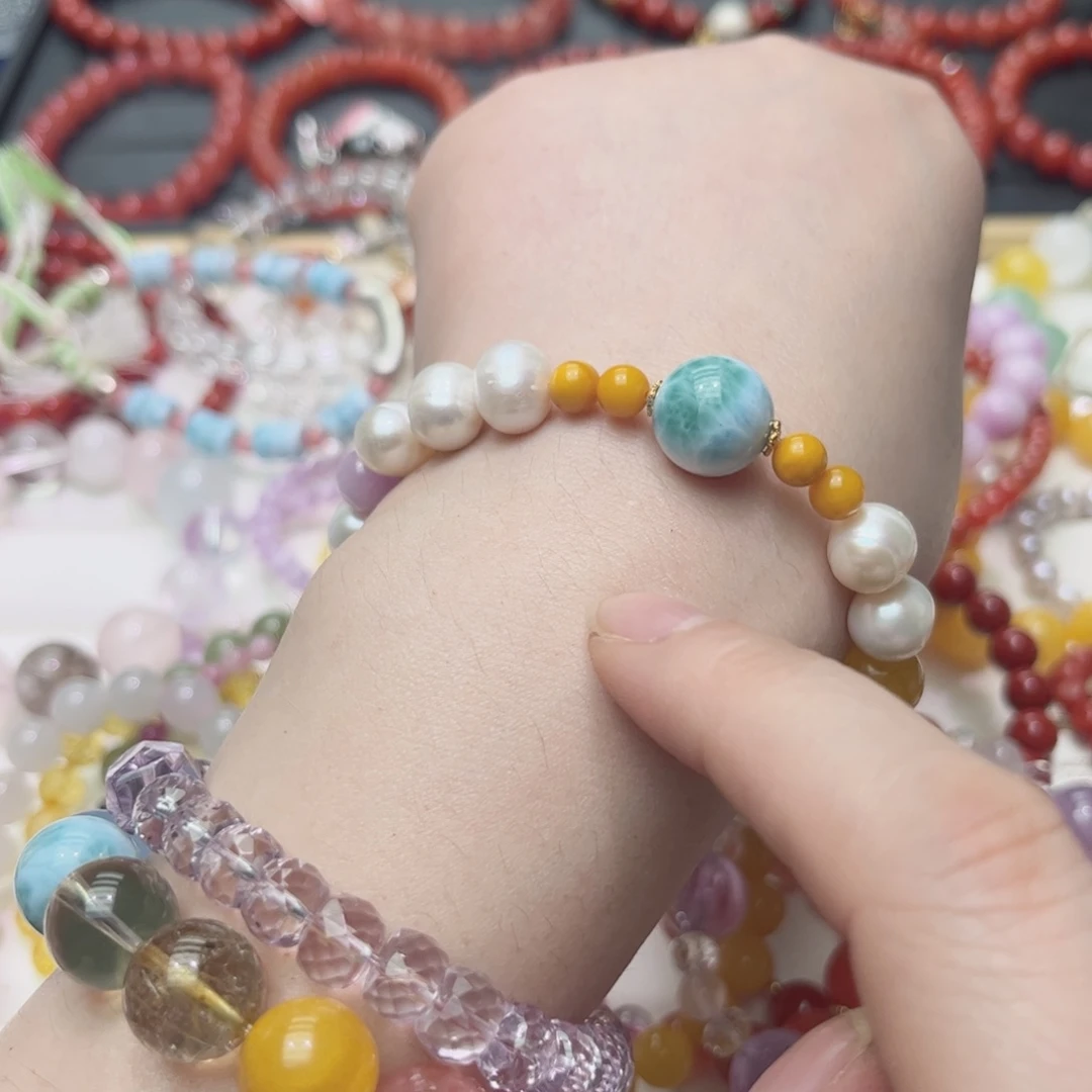 未镶嵌手链水晶七*珠福利