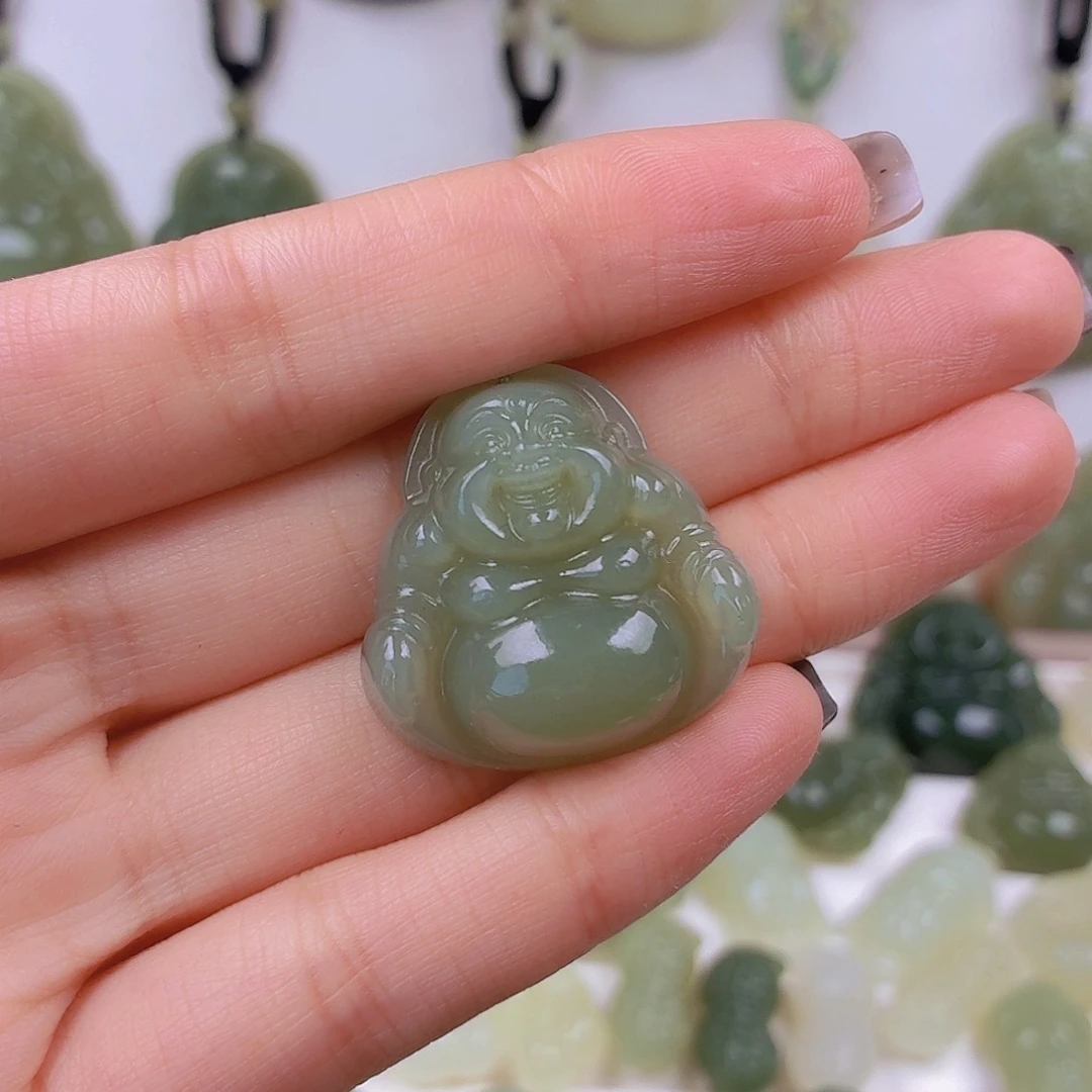 和田玉未镶嵌颈饰福利30加厚左右