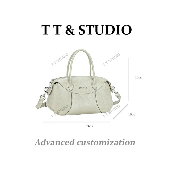 【TT Studio】QYX-81475-冰融绿RAIN.CUN时尚简约斜跨轻奢女包