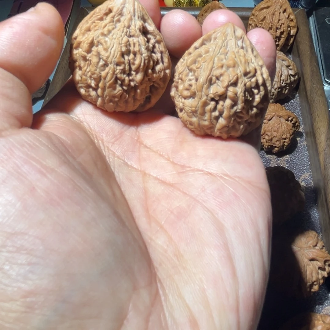 瑞麟文玩核桃坐佛 37.37.40