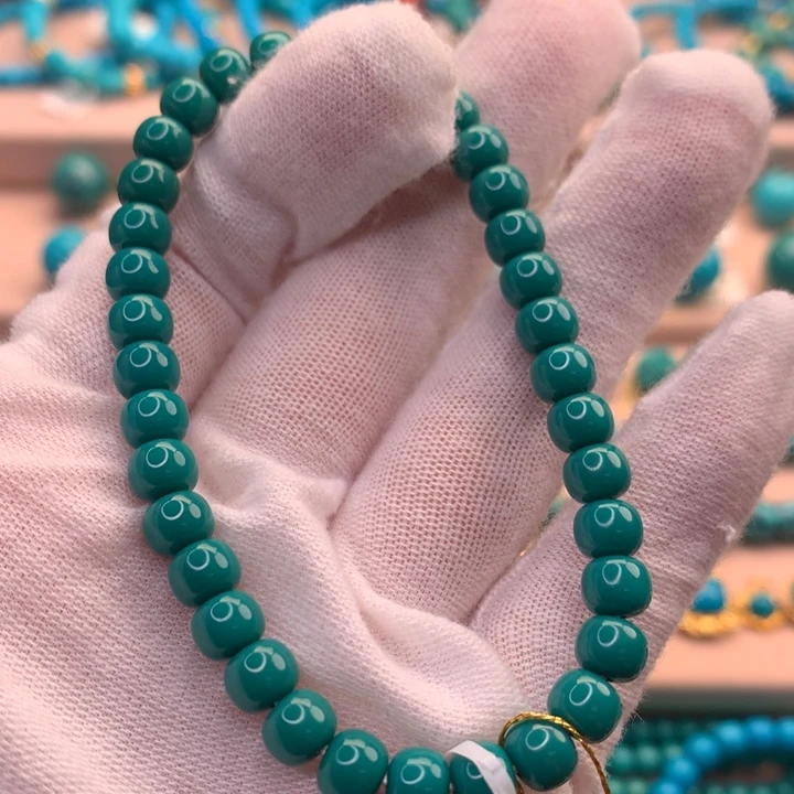 绿松石未镶嵌湖北天然原矿绿松石6.2