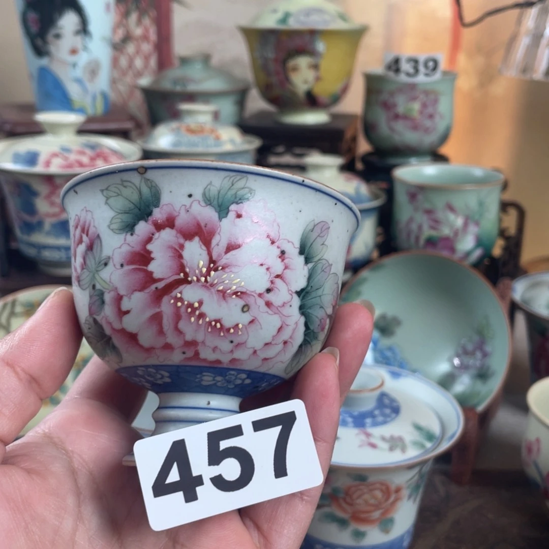 w****k景德镇手绘茶具原创