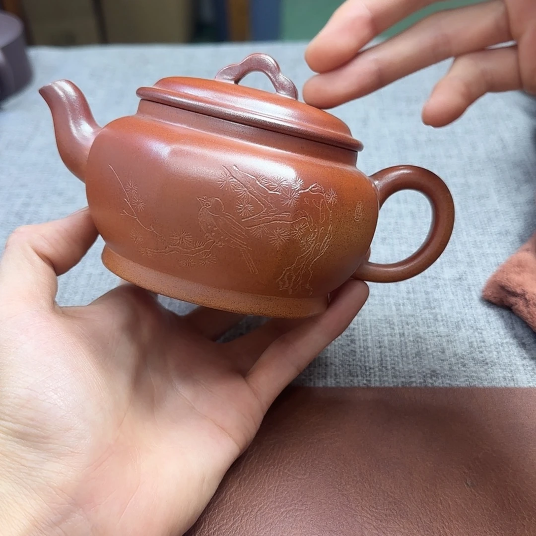 紫砂茶壶民间手艺人全手工制作