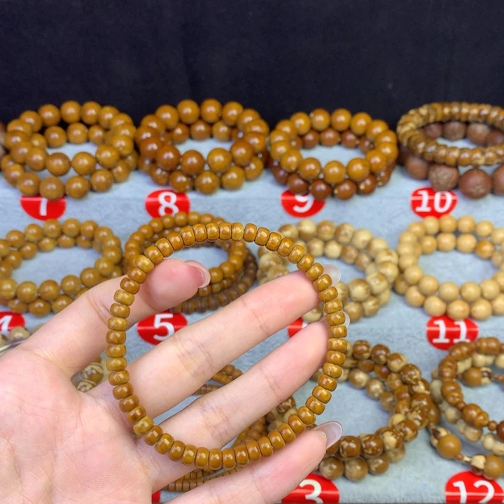 -***-紫金鼠手串6算盘纯肉