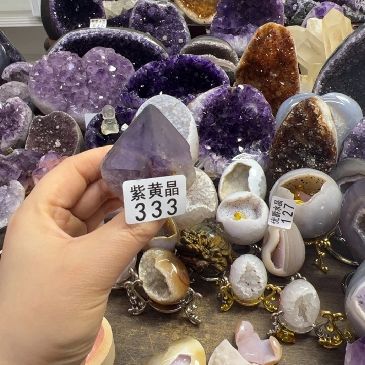 未镶嵌大型摆件（非配饰）紫晶333