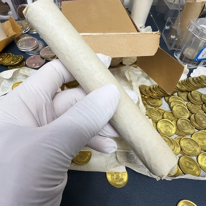 其他普通金属1981长城一角一卷100枚