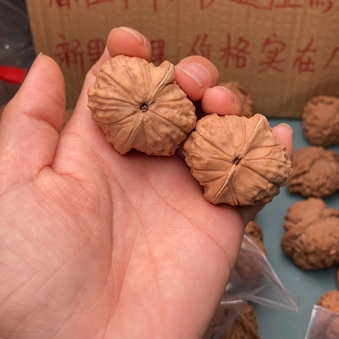 ****生把件文玩核桃龟甲纹12