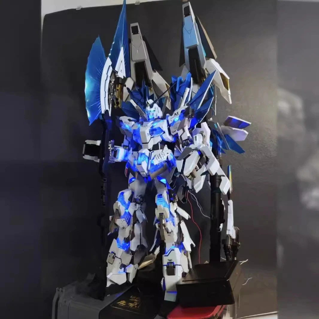 积木男孩拼装玩具高达模型HG独角兽红异端能天使非凡强袭自由手办