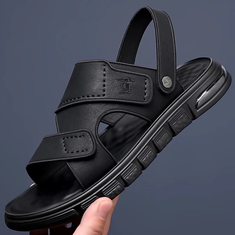 真皮牛皮】男士沙滩凉鞋 T 断码乱卖(听主播编码下单-要截图找客