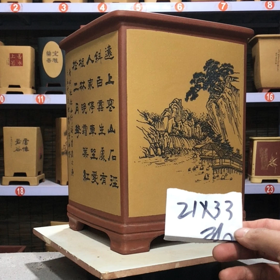 【闪购商品】紫砂花盆手工制作