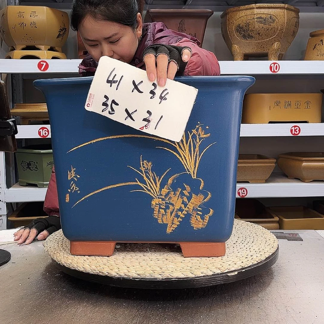 紫砂花盆紫砂花盆