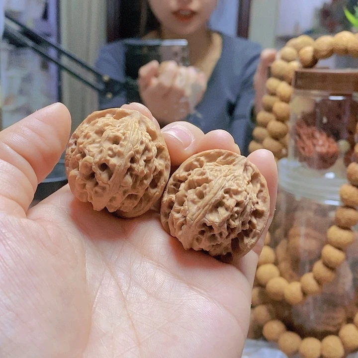 【闪购商品】文玩核桃把件35.5苹果