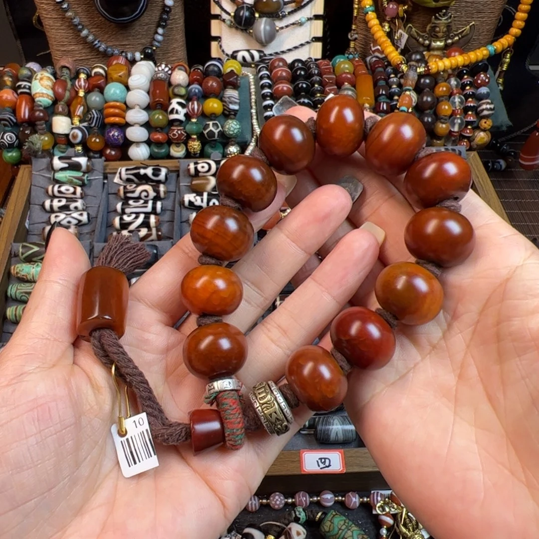 玛瑙/玉髓未镶嵌手链