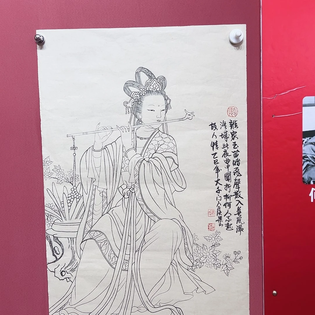 国画侯果山老师手绘国画作品慧