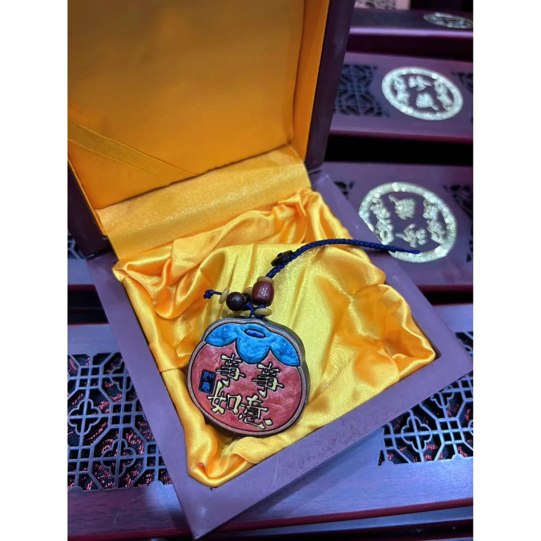 sl-130 小叶紫檀把件-无礼盒