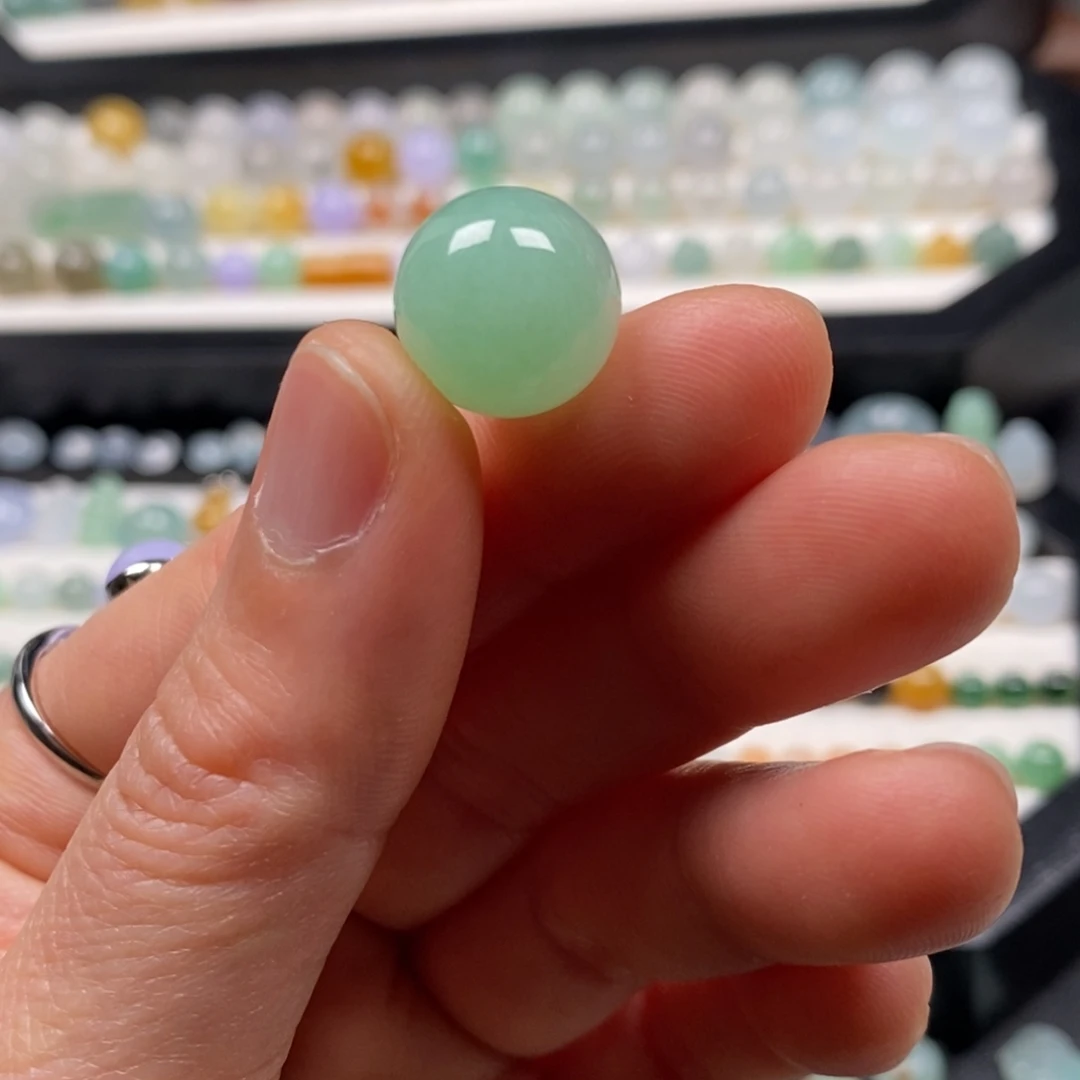 翡翠散珠卡13.4甜绿