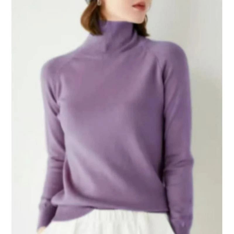 一衣双领 可高领可中领 冬季必备暖脖百搭针织