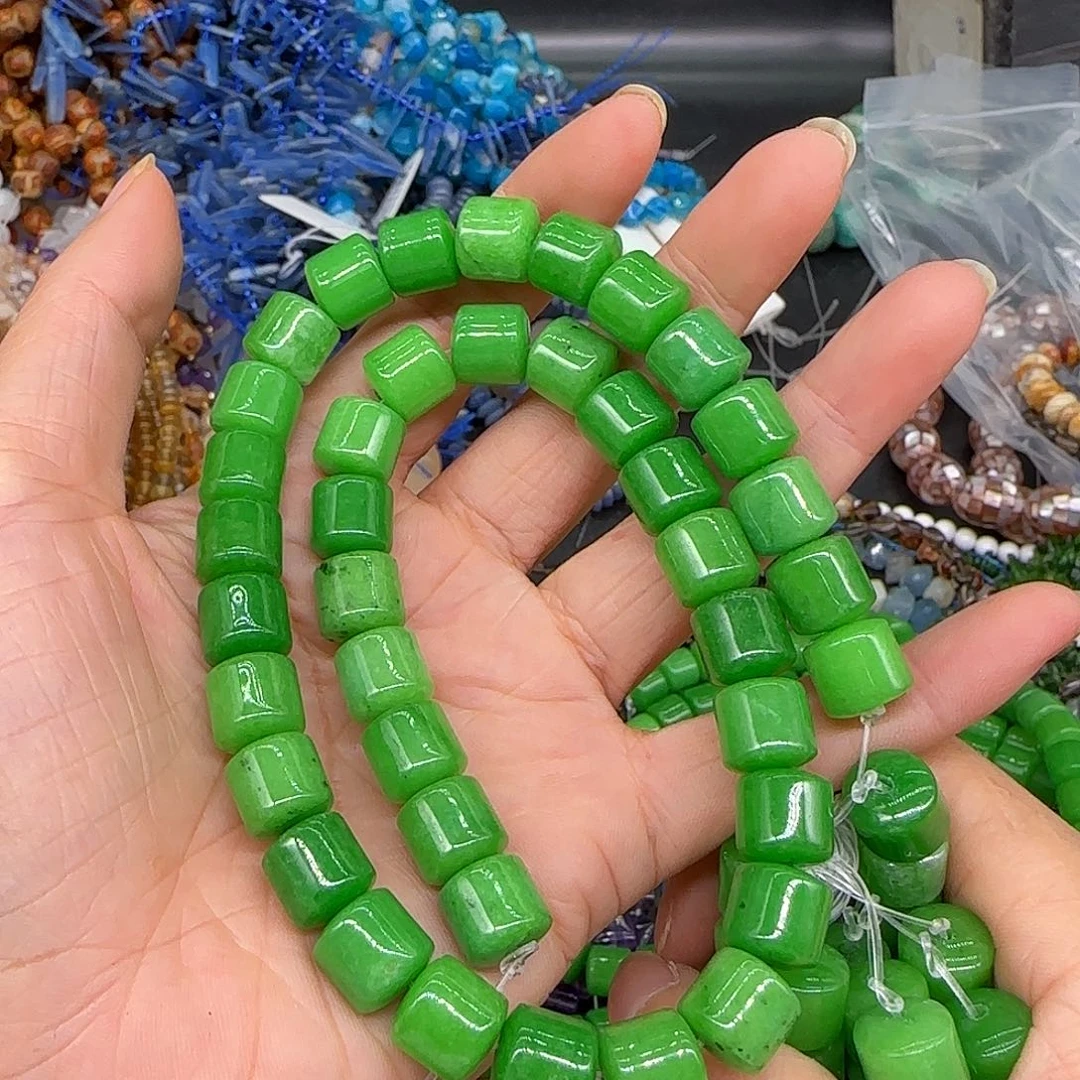 玛瑙/玉髓合金珠宝半成品马来玉10mm一条老型