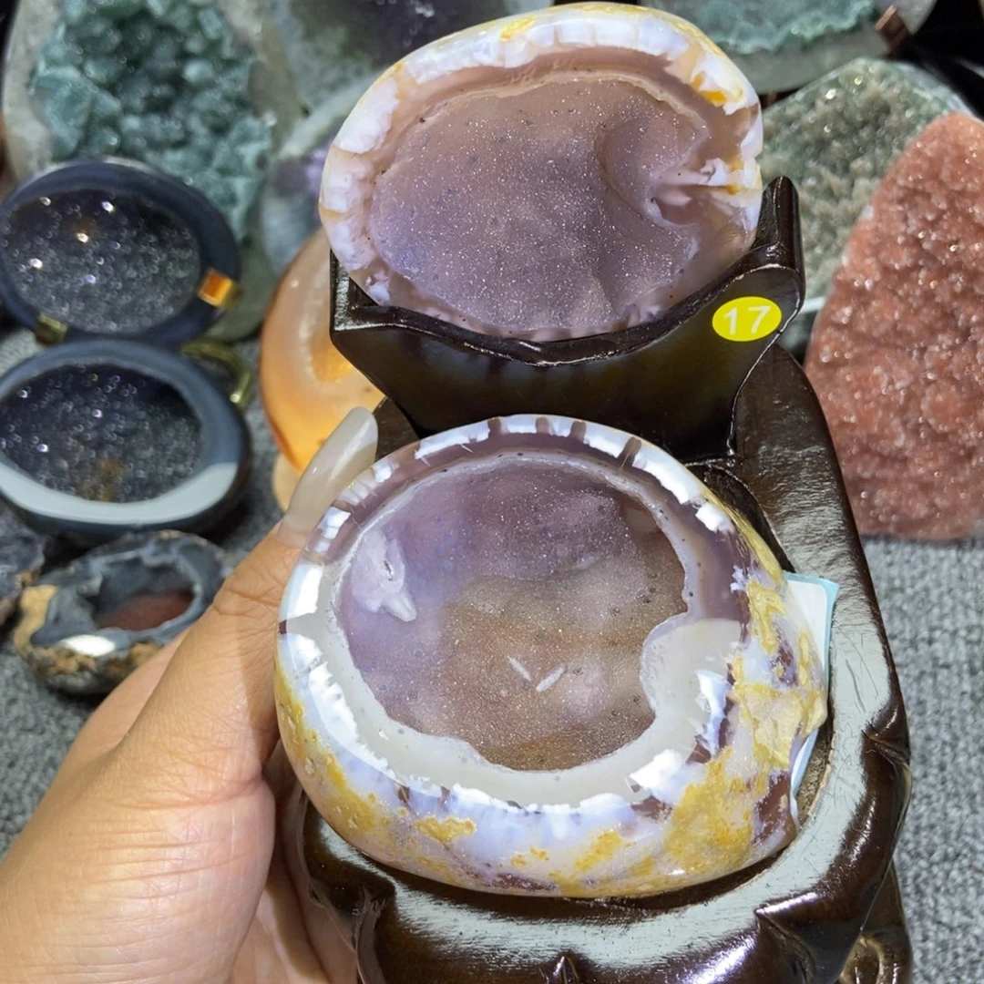 未镶嵌紫晶摆件水晶