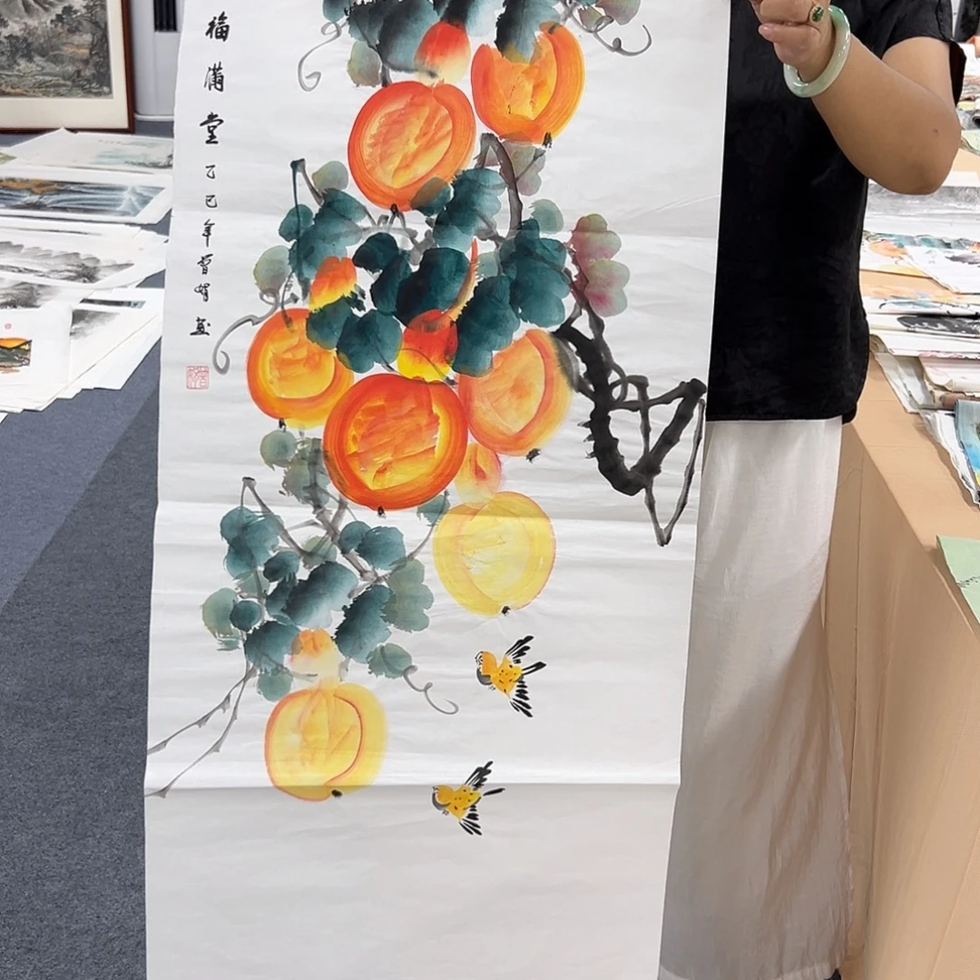 国画XD精品国画作品单幅任发