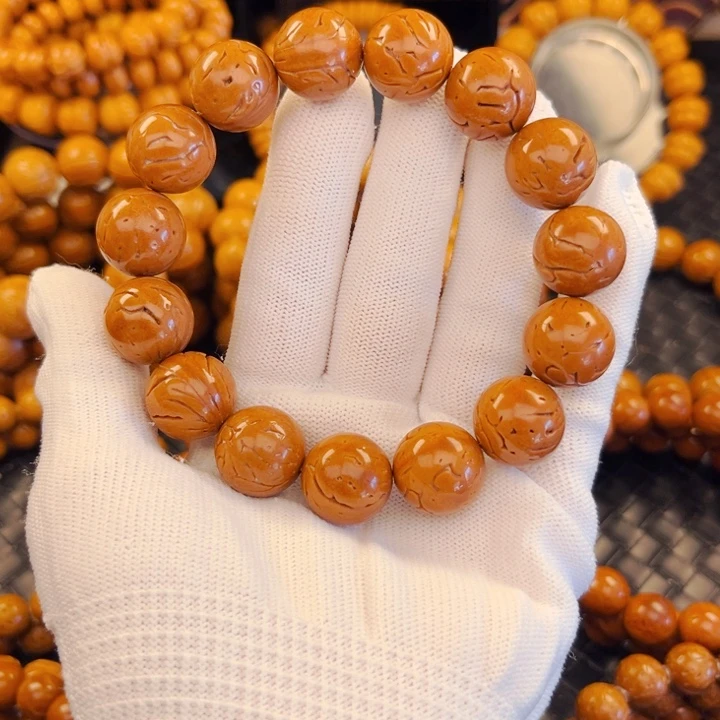 桃核手串飞*龙纹16尺寸