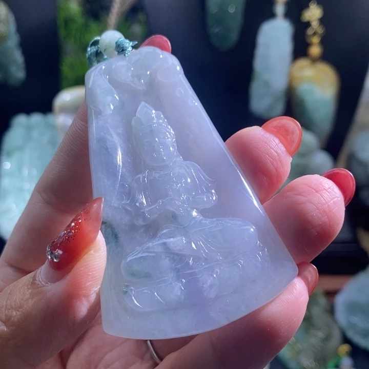 【闪购商品】颈饰未镶嵌翡翠观音