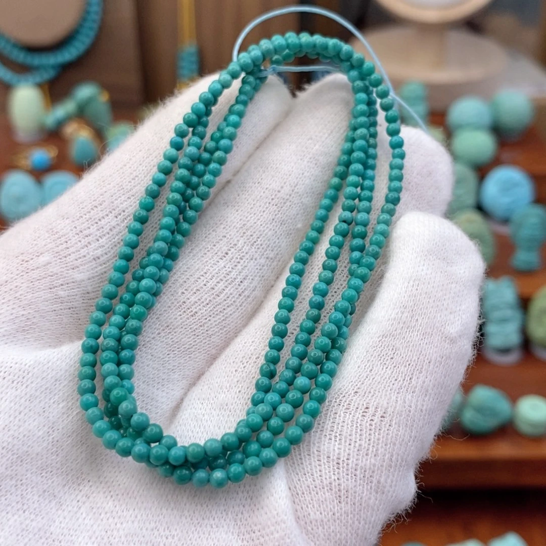 未镶嵌绿松石珠宝奇石