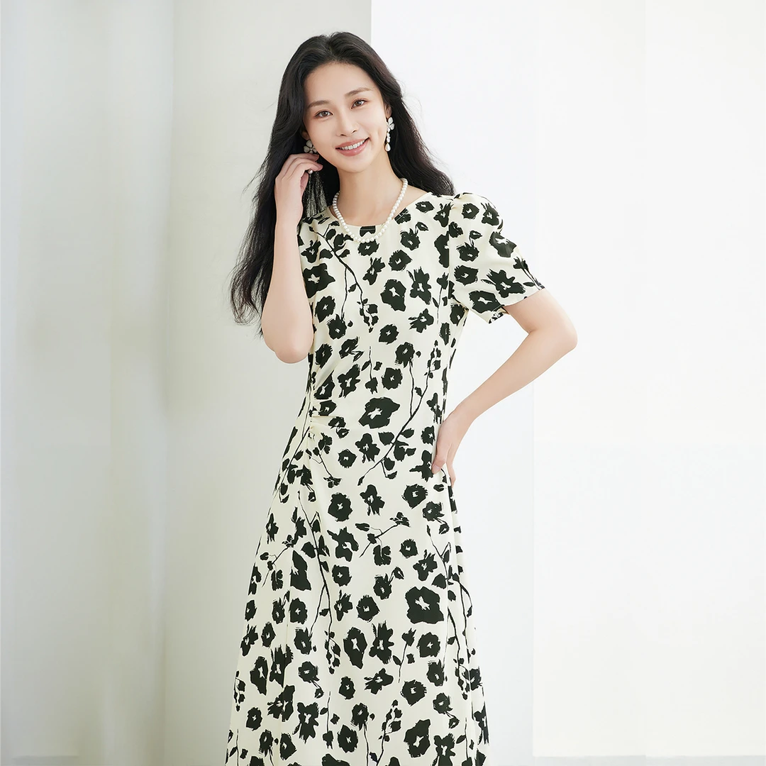 佳人苑连衣裙夏季新款J429015