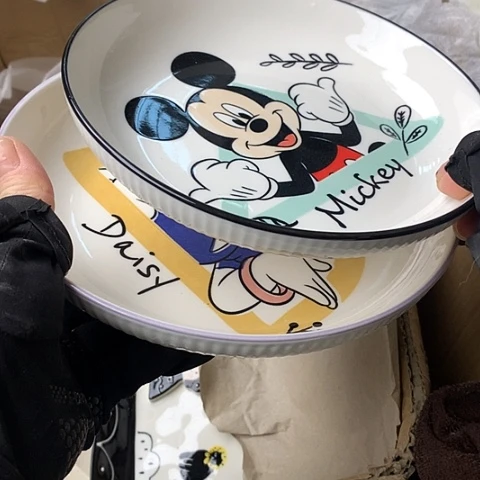 盘陶瓷制品满25拼单发货默认微瑕