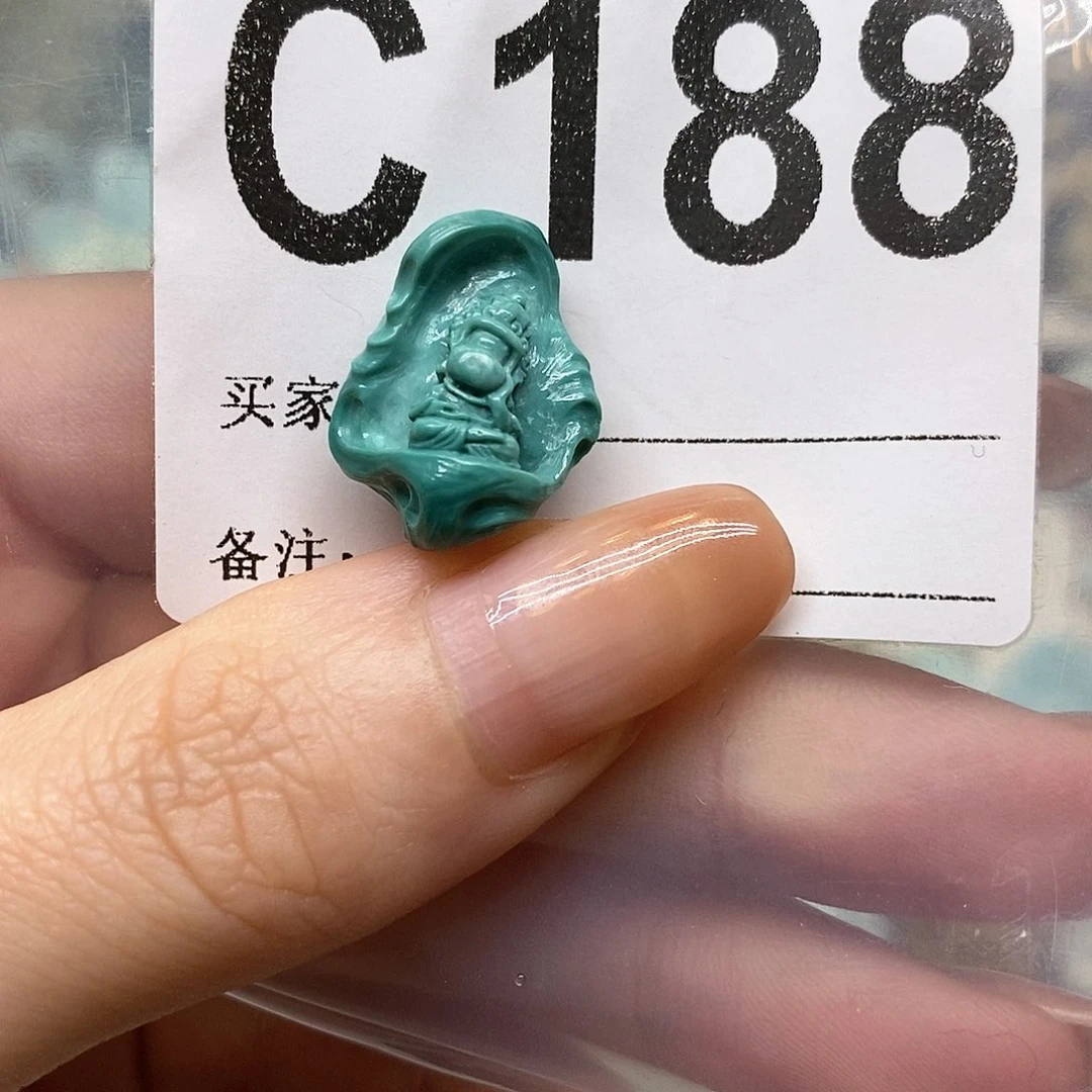 未镶嵌绿松石绿松石配饰定制看****书