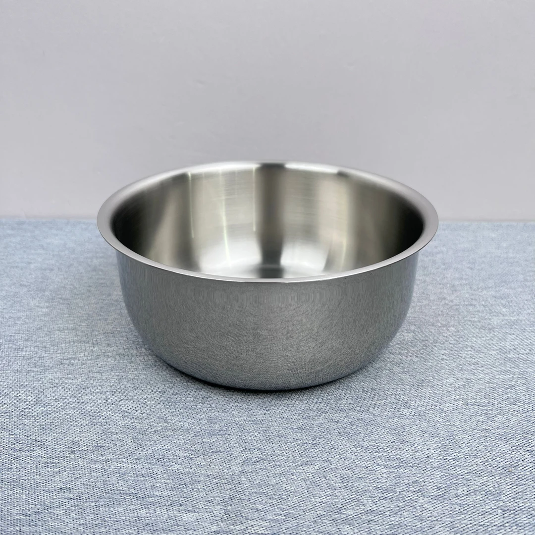 4-446 库存不锈钢盆18*8CM重约0.47KG