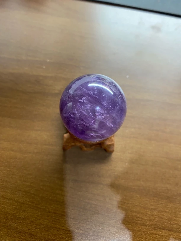 卡31天然紫水晶球A056