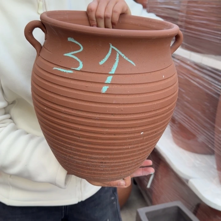 福***泉紫砂花盆口25高30宜兴紫砂