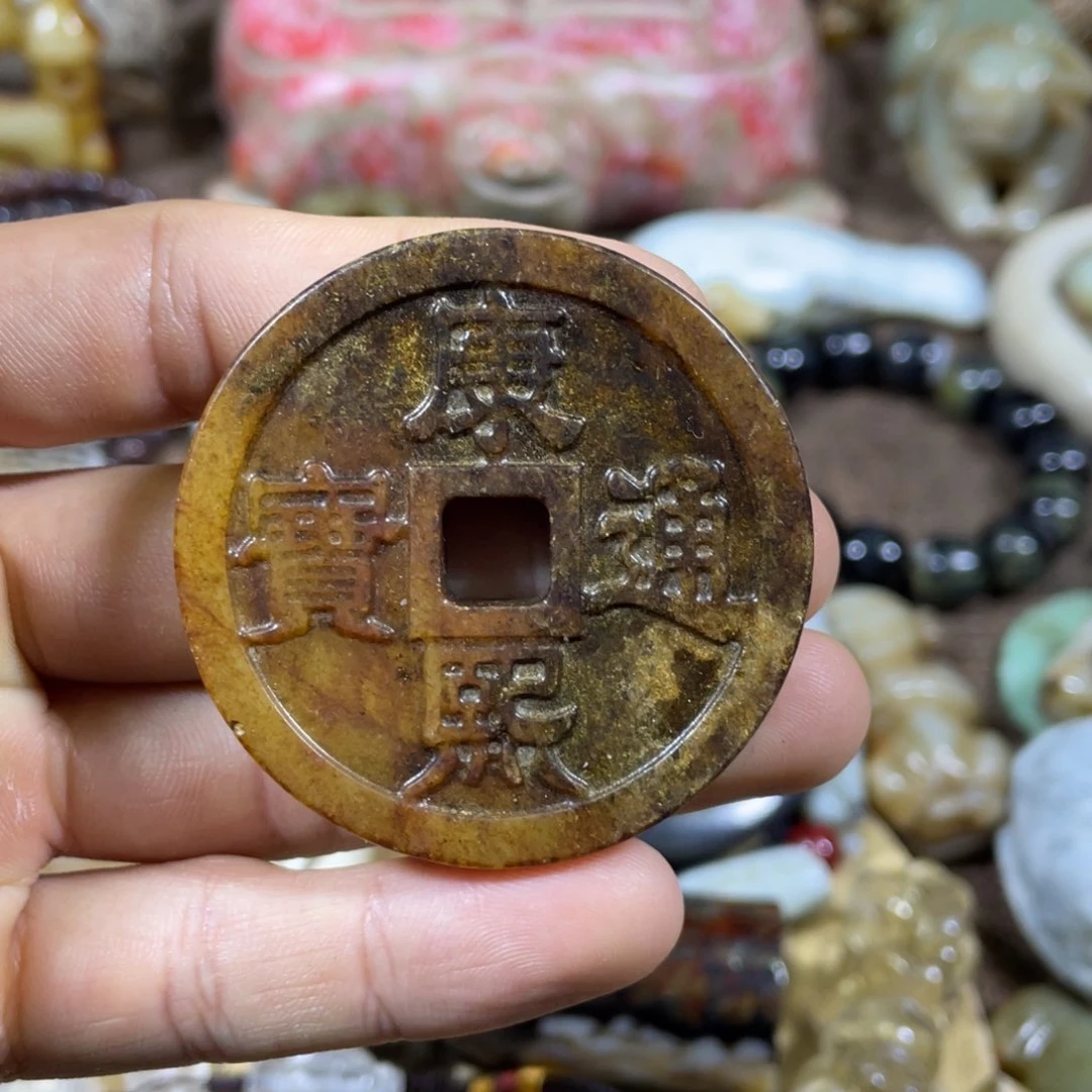 和田玉吊坠(不含链)未镶嵌