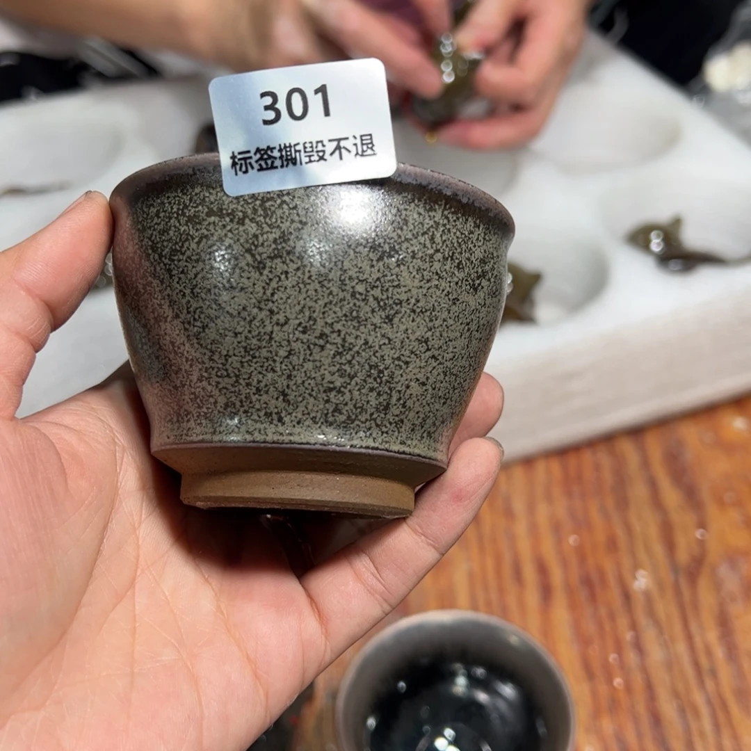 败***子顾佳敏全手工柴烧建盏301