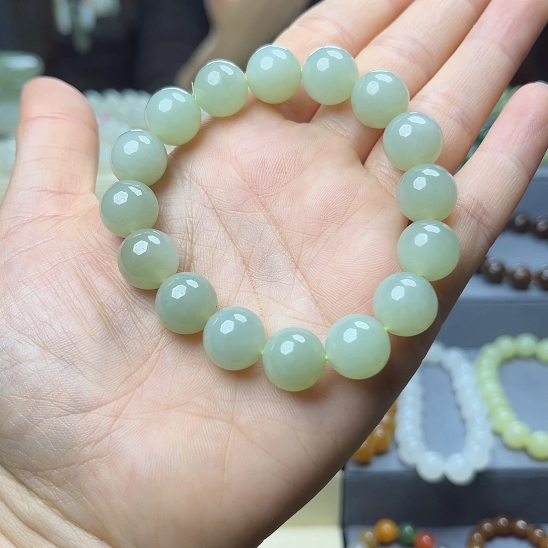 和田玉手链未镶嵌