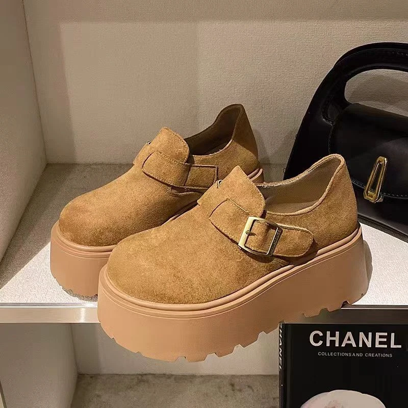 迪否厚底增高勃肯鞋秋季新款爆款时尚女鞋X067