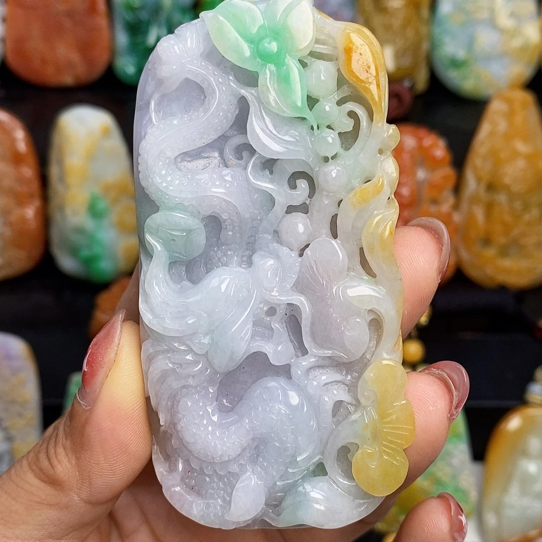 定制翡翠未镶嵌翡翠A货一物一证福利款