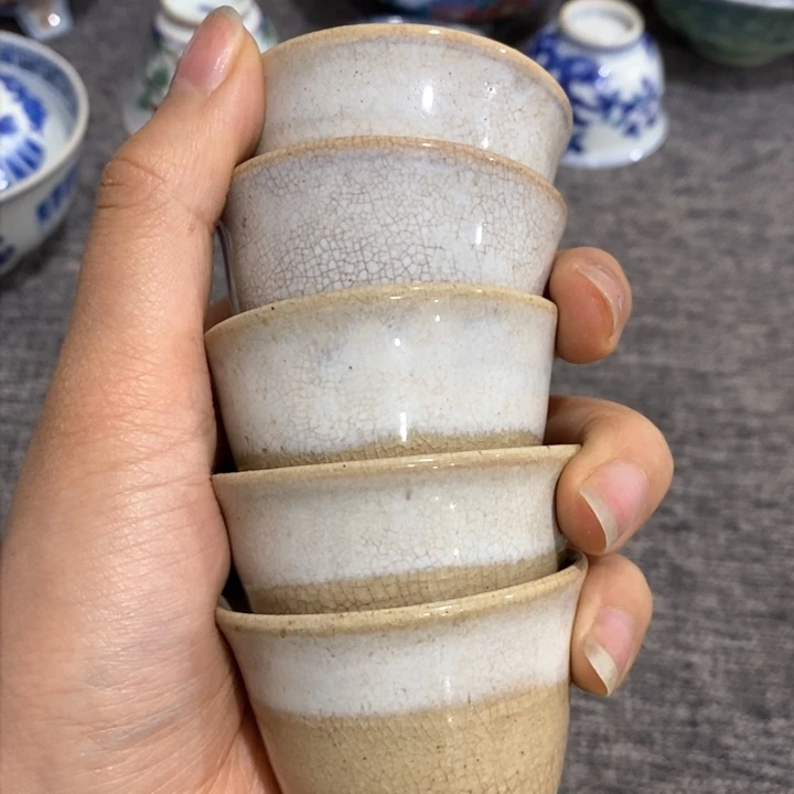 紫砂茶杯非常漂亮好看的碗