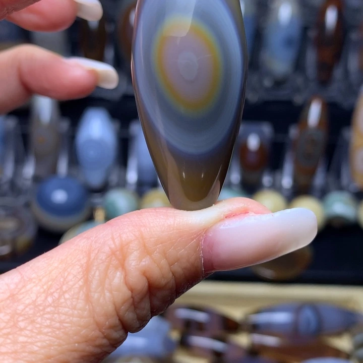 玛瑙/玉髓未镶嵌颈饰