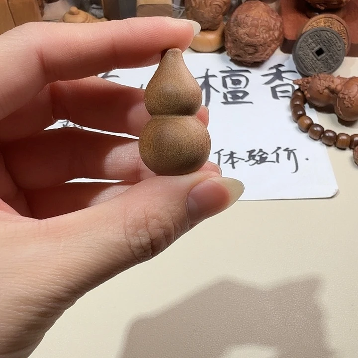 檀香木印度老山檀香精工小葫芦
