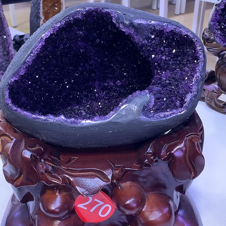 未镶嵌大型摆件（非配饰）紫晶