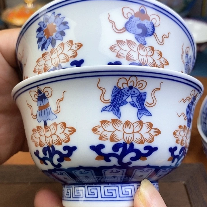 景德镇陶瓷藏式茶碗