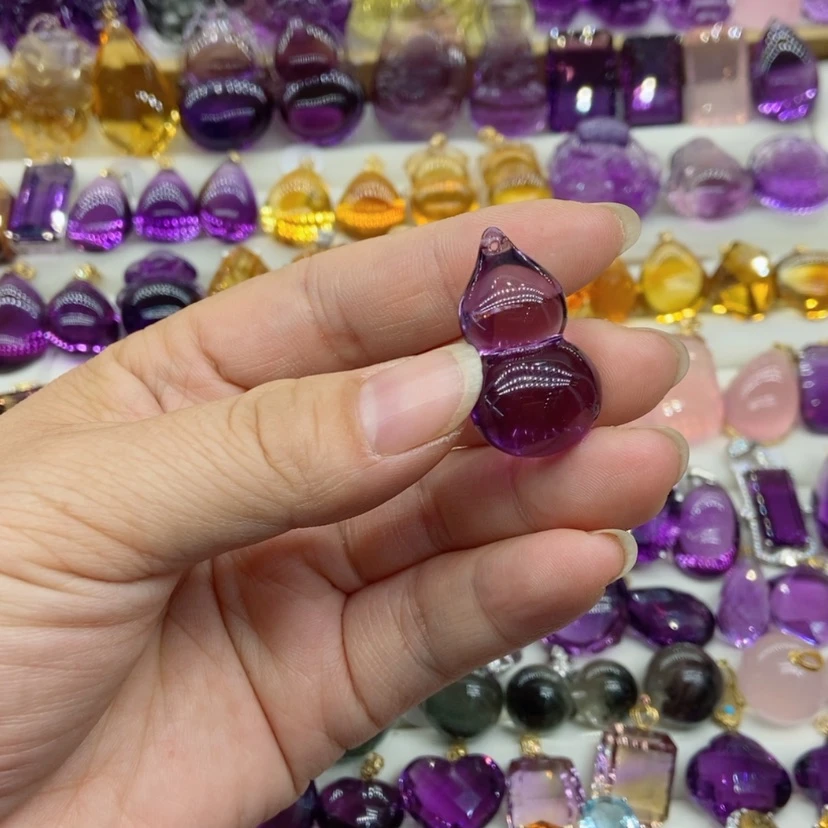 【闪购商品】水晶水晶吊坠未镶嵌